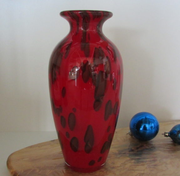 Vase, Red, Medium