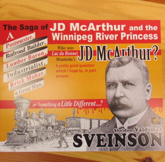 JD McArthur and Winnipeg River Princess