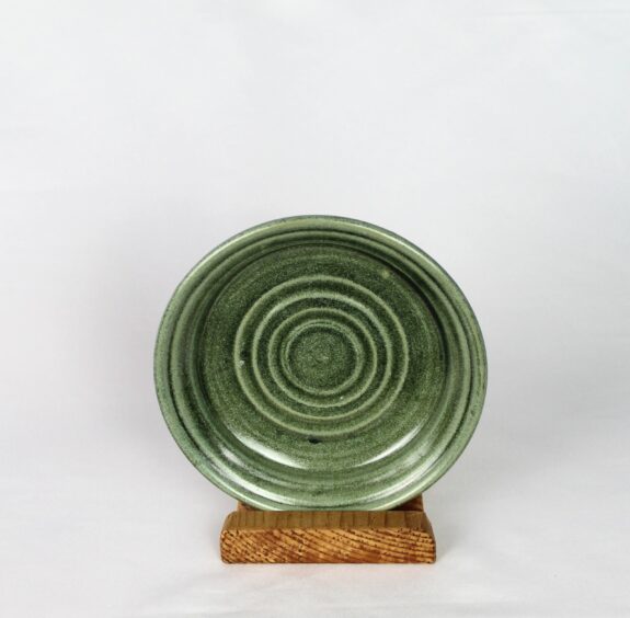 Green Soap Dish Pottery